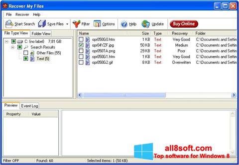 Screenshot Recover My Files Windows 8