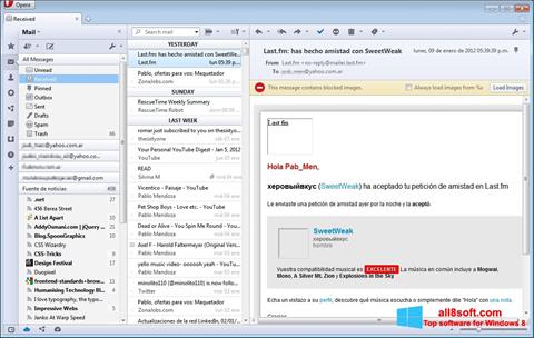 Screenshot Opera Mail Windows 8