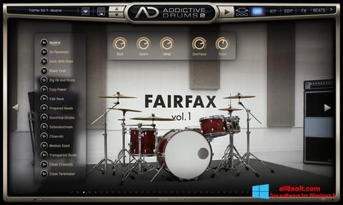 Screenshot Addictive Drums Windows 8