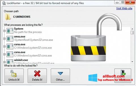 Screenshot LockHunter Windows 8