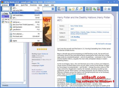Screenshot All My Books Windows 8