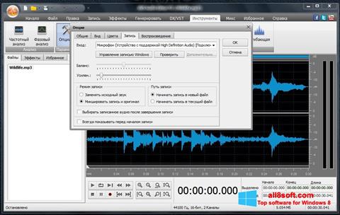 Screenshot AVS Audio Editor Windows 8