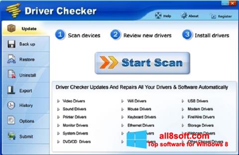 Screenshot Driver Checker Windows 8