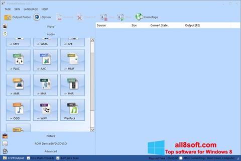 Screenshot Format Factory Windows 8