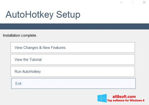 Screenshot AutoHotkey Windows 8