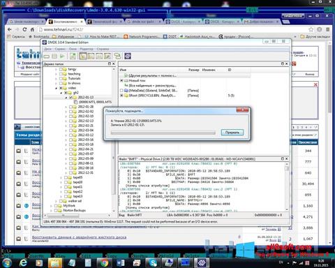 Screenshot DMDE Windows 8