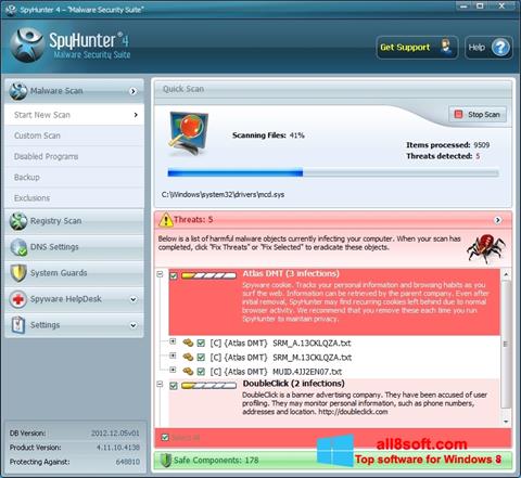 Screenshot SpyHunter Windows 8