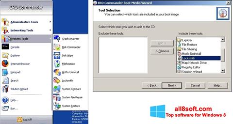 Screenshot ERD Commander Windows 8