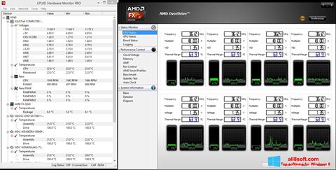 Screenshot AMD Overdrive Windows 8