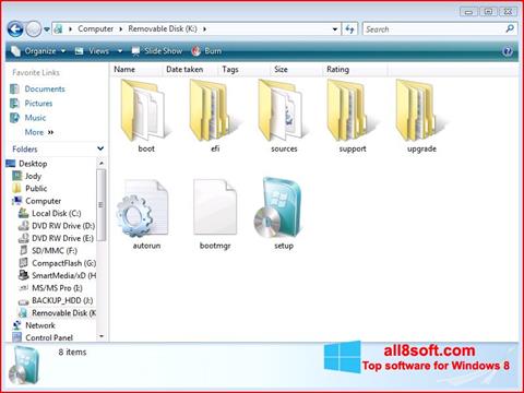 Screenshot Windows 7 USB DVD Download Tool Windows 8