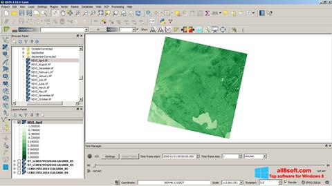 Screenshot QGIS Windows 8