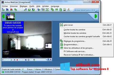 Screenshot Active WebCam Windows 8