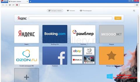 Screenshot Opera Next Windows 8