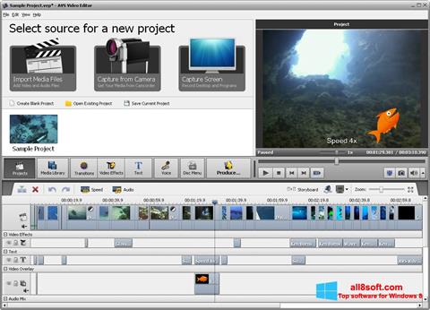 Screenshot AVS Video Editor Windows 8