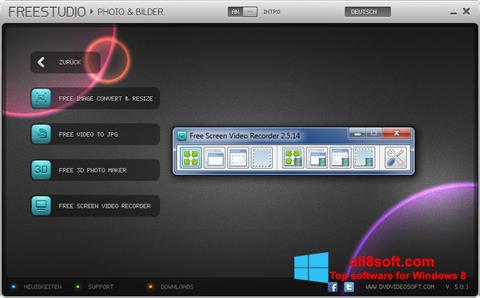 Screenshot Free Studio Windows 8