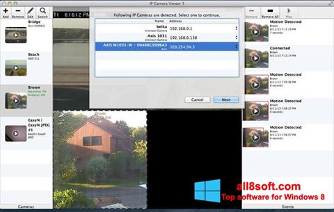 Screenshot IP Camera Viewer Windows 8