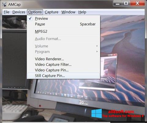 Screenshot AMCap Windows 8